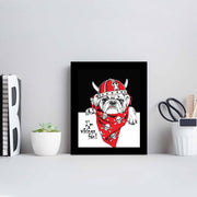 Quadro Decorativo MDF Emoldurado SCT-019 Multicolor 23,5x28,5cm - Arte Moderna para Decoração de Interiores