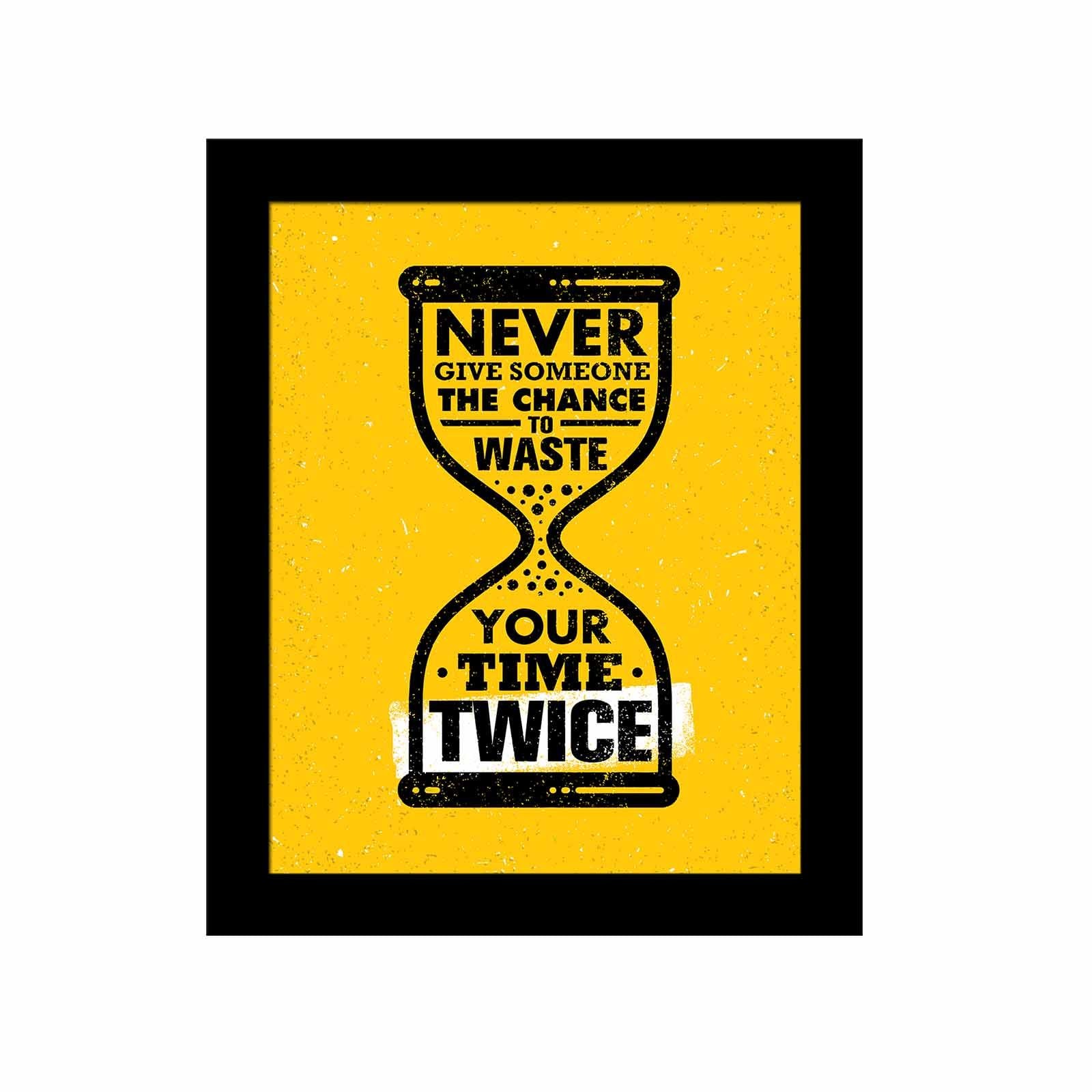 Quadro Decorativo MDF Multicolor com Moldura PVC 23,5x28,5cm - Arte Moderna para Decoração de Interiores