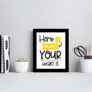 Quadro Decorativo MDF Emoldurado Multicolor SCT-055 - Arte Moderna para Decoração de Interiores 23,5x28,5cm