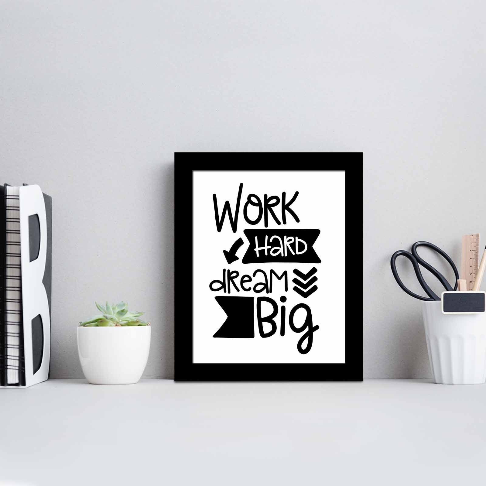 Quadro Decorativo MDF Emoldurado Multicolor SCT-056 - Arte Moderna para Decoração de Interiores 23,5x28,5cm