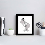 Quadro Decorativo MDF Emoldurado SCT-079 Multicolor 23,5x28,5cm - Arte Moderna para Decoração de Interiores