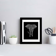 Quadro Decorativo MDF Emoldurado SCT-093 Multicolor 23,5x28,5cm - Arte Moderna para Decoração de Interiores