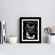 Quadro Decorativo MDF Emoldurado Multicolor SCT-095 - Arte Moderna para Decoração de Interiores 23,5x28,5cm