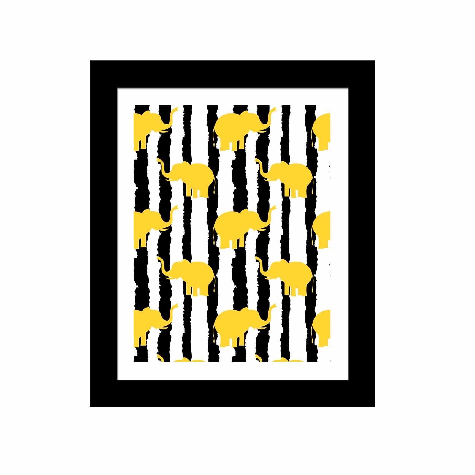 Quadro Decorativo MDF Emoldurado SCT-097 Multicolor 23,5x28,5cm - Arte Moderna para Decoração de Interiores