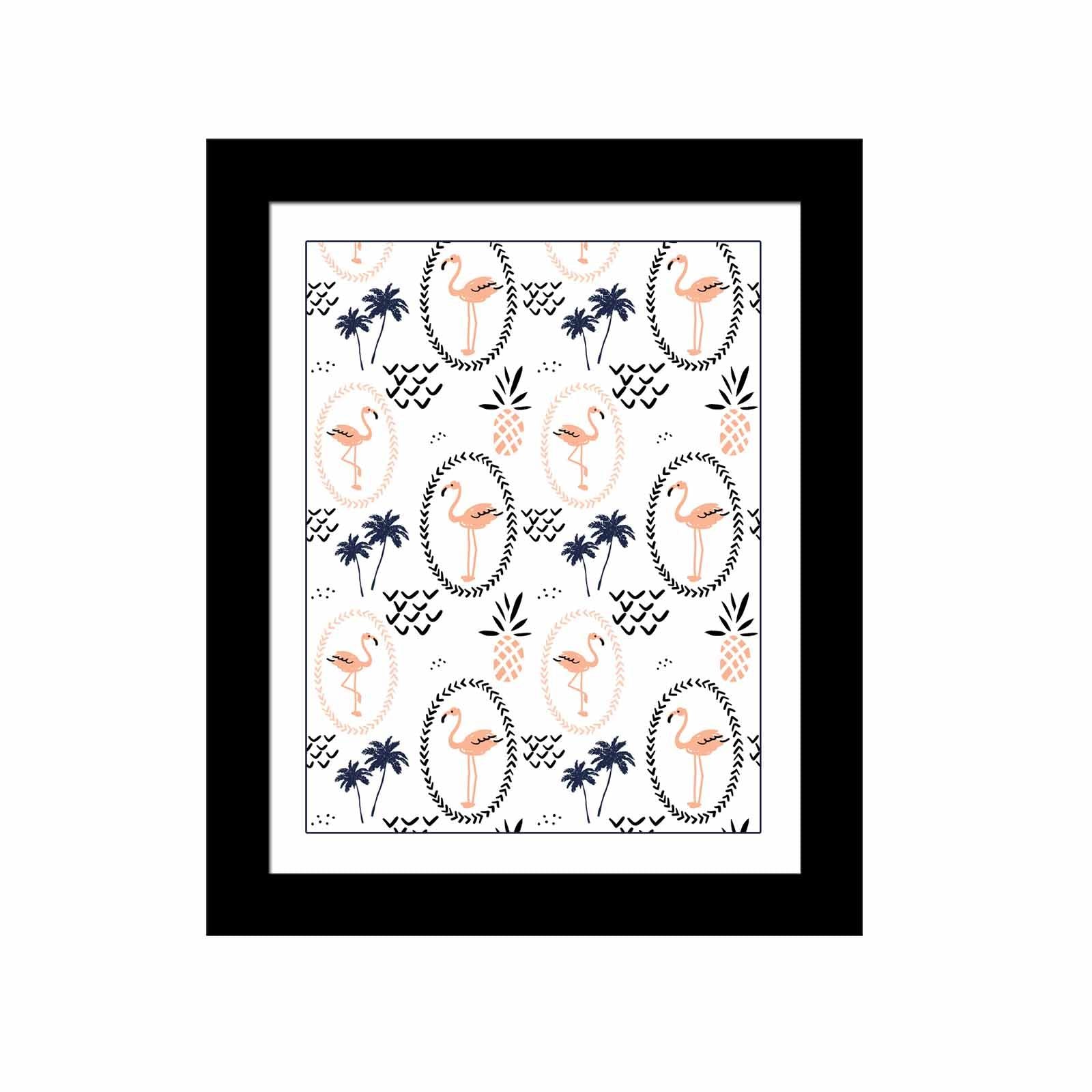 Quadro Decorativo MDF Emoldurado SCT-099 Multicolor 23,5x28,5cm - Arte Moderna para Transformar o Seu Espaço