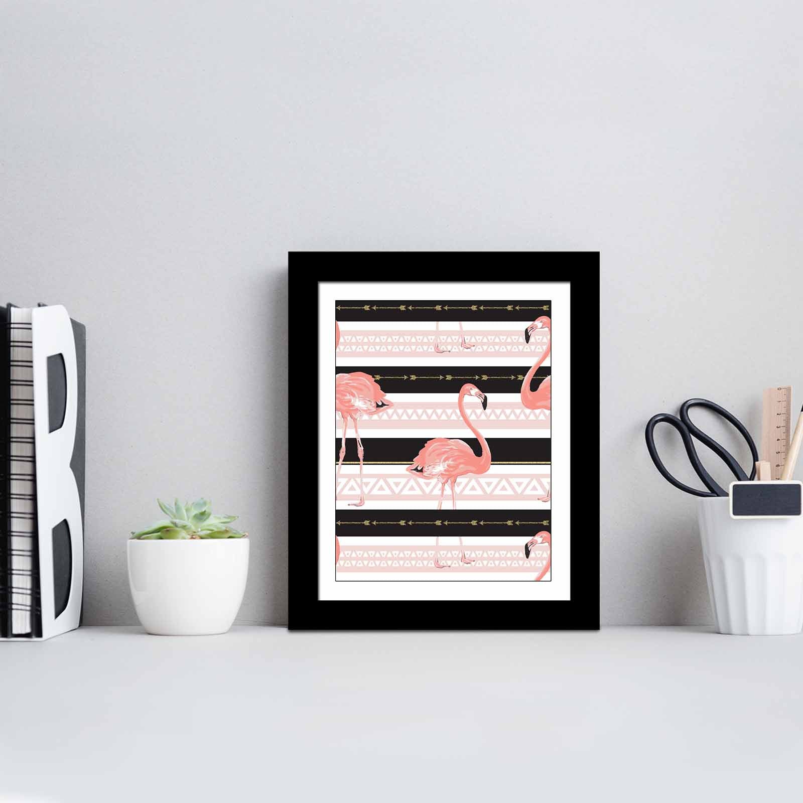 Quadro Decorativo MDF Emoldurado SCT-101 Multicolor 23,5x28,5cm - Arte Moderna para Transformar o Seu Espaço