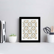 Quadro Decorativo MDF Emoldurado SCT-104 Multicolor 23,5x28,5cm - Arte Moderna para Decoração de Interiores