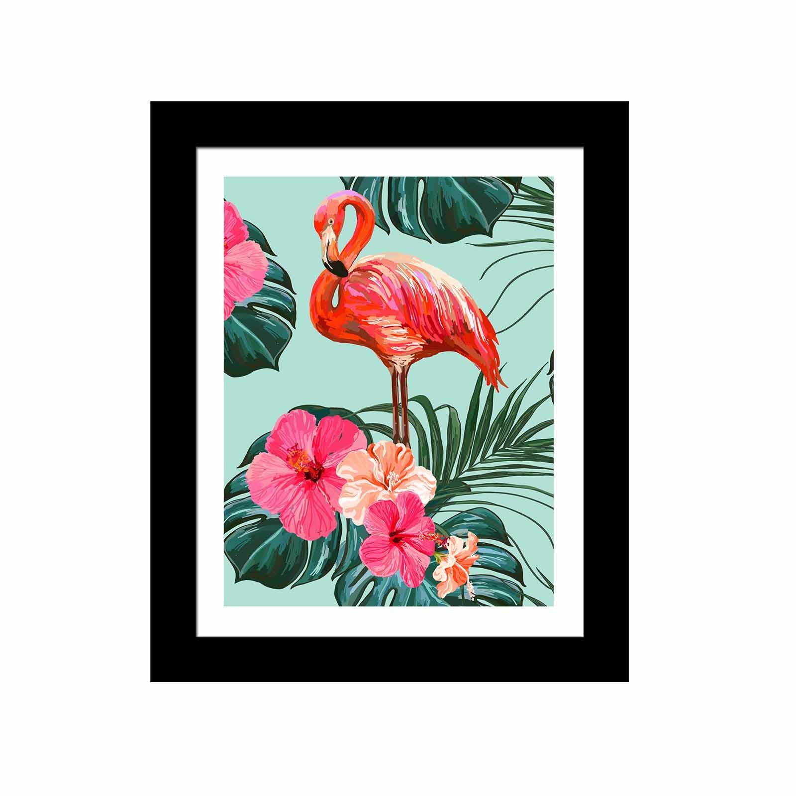 Quadro Decorativo MDF Emoldurado SCT-106 Multicolor 23,5x28,5cm - Arte Moderna para Decoração de Interiores