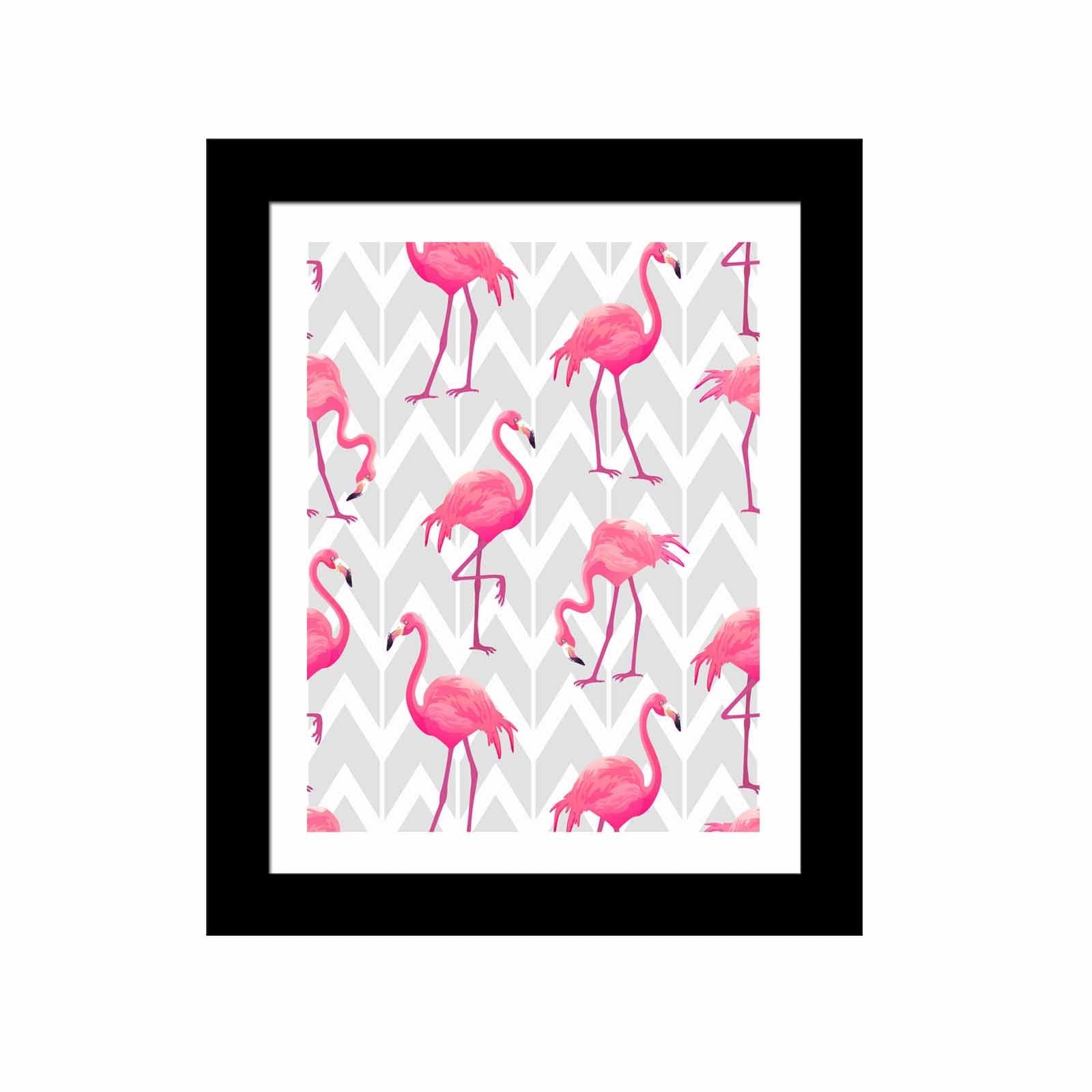 Quadro Decorativo MDF Emoldurado SCT-112 Multicolor 23,5x28,5cm - Arte Moderna para Decoração de Interiores