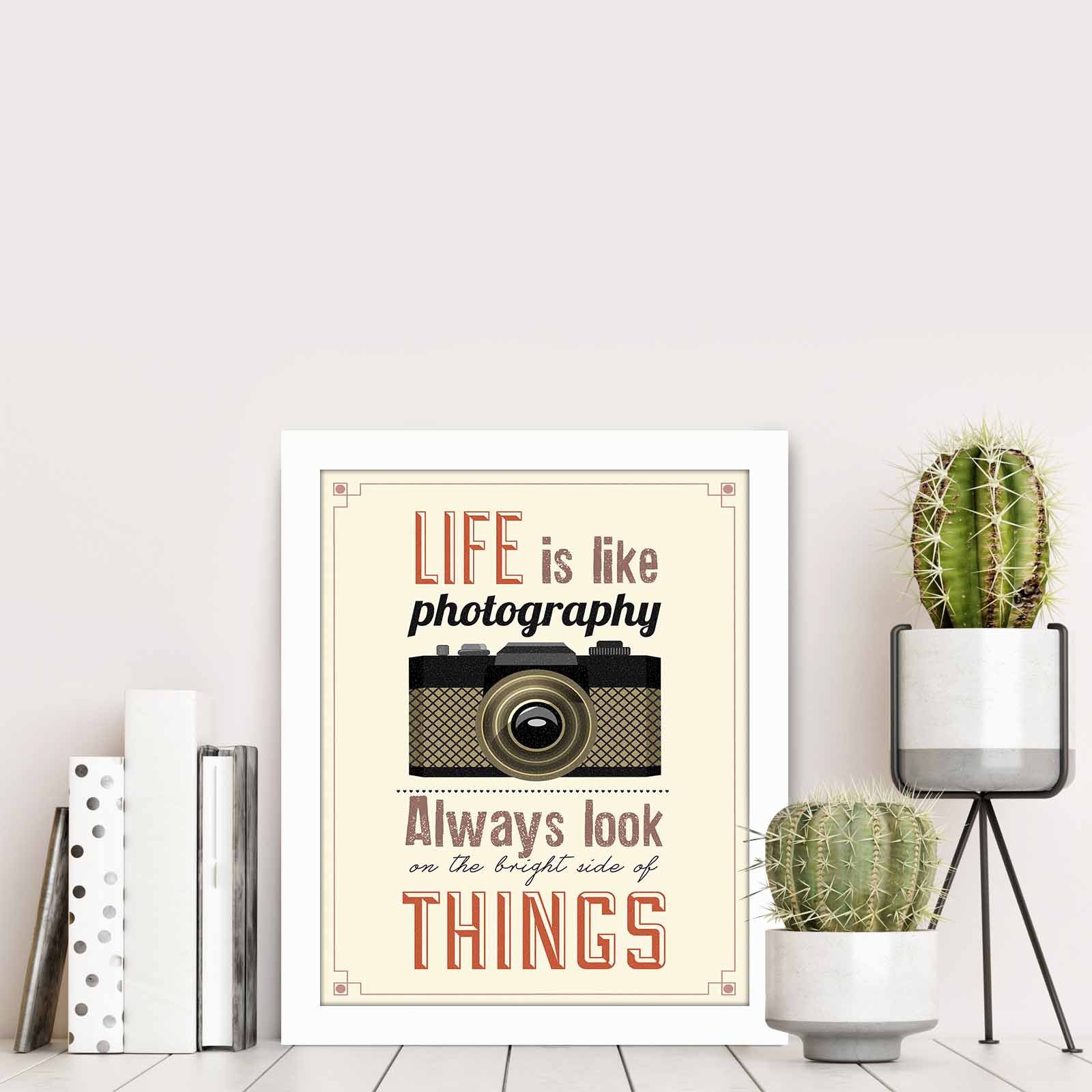 Quadro Decorativo MDF Emoldurado Multicolor 23,5x28,5cm - Arte Moderna para Transformar o Seu Espaço