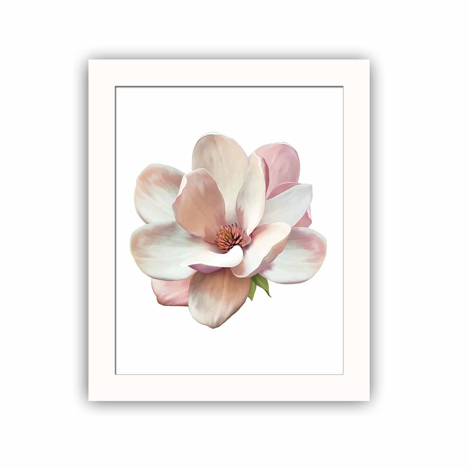 Quadro Decorativo MDF Emoldurado Multicolor 23,5x28,5cm - Arte Moderna para Decoração de Interiores