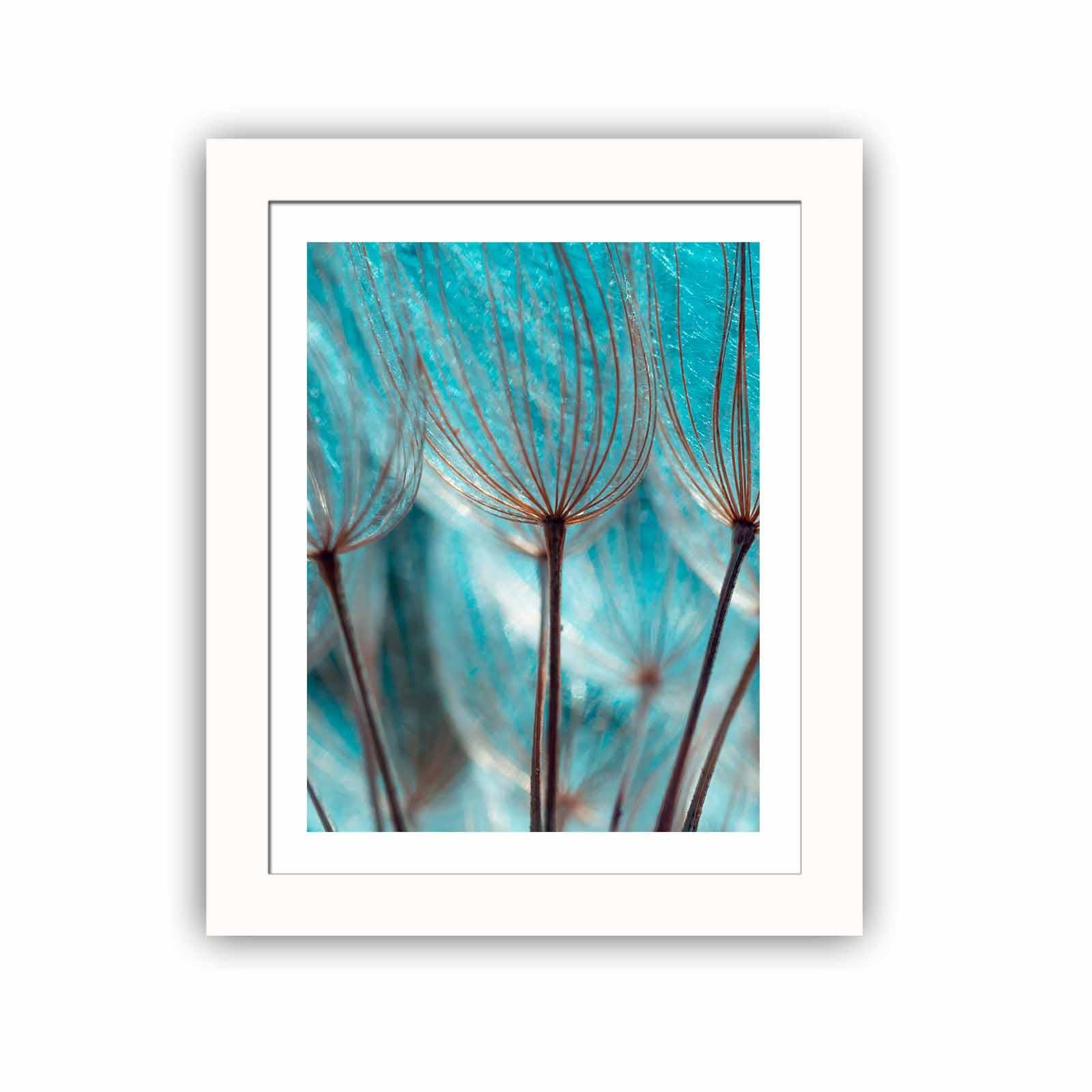 Quadro Decorativo MDF Emoldurado Multicolor BCT-015 - Arte Moderna para Decoração de Interiores 23,5x28,5cm