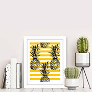 Quadro Decorativo MDF Emoldurado Multicolor BCT-035 - Arte Moderna para Decoração de Interiores 23,5x28,5cm