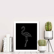 Quadro Decorativo MDF Emoldurado Multicolor 23,5x28,5cm - Arte Moderna para Decoração de Interiores