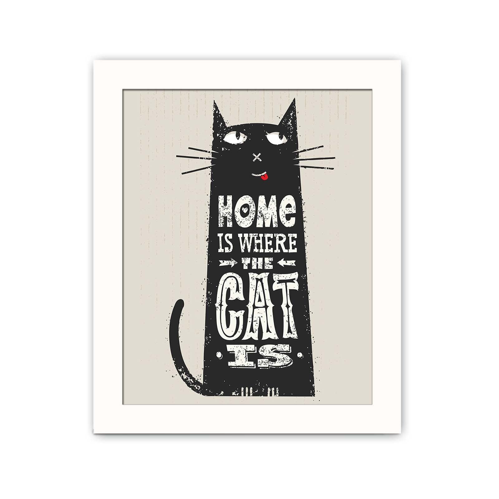 Quadro Decorativo MDF Emoldurado Multicolor BCT-040 - Arte Moderna para Decoração de Interiores 23,5x28,5cm