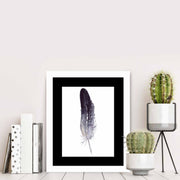 Quadro Decorativo MDF Emoldurado Multicolor BCT-041 - Arte Moderna para Decoração de Interiores 23,5x28,5cm