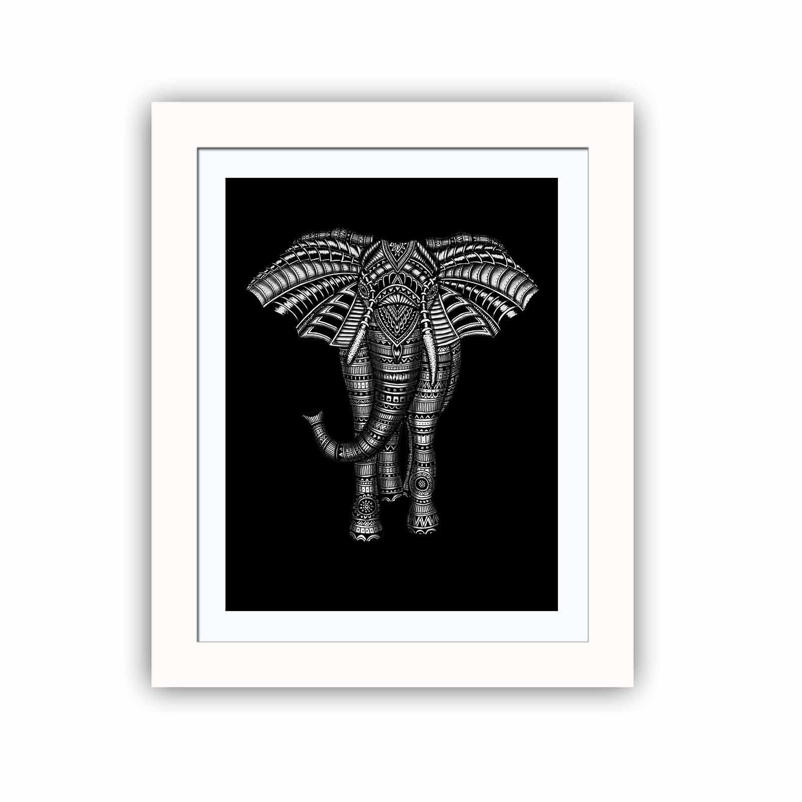 Quadro Decorativo MDF Emoldurado Multicolor 23,5x28,5cm - Arte Moderna para Decoração de Interiores