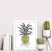 Quadro Decorativo MDF Emoldurado Multicolor BCT-054 - Arte Moderna para Decoração de Interiores 23,5x28,5cm