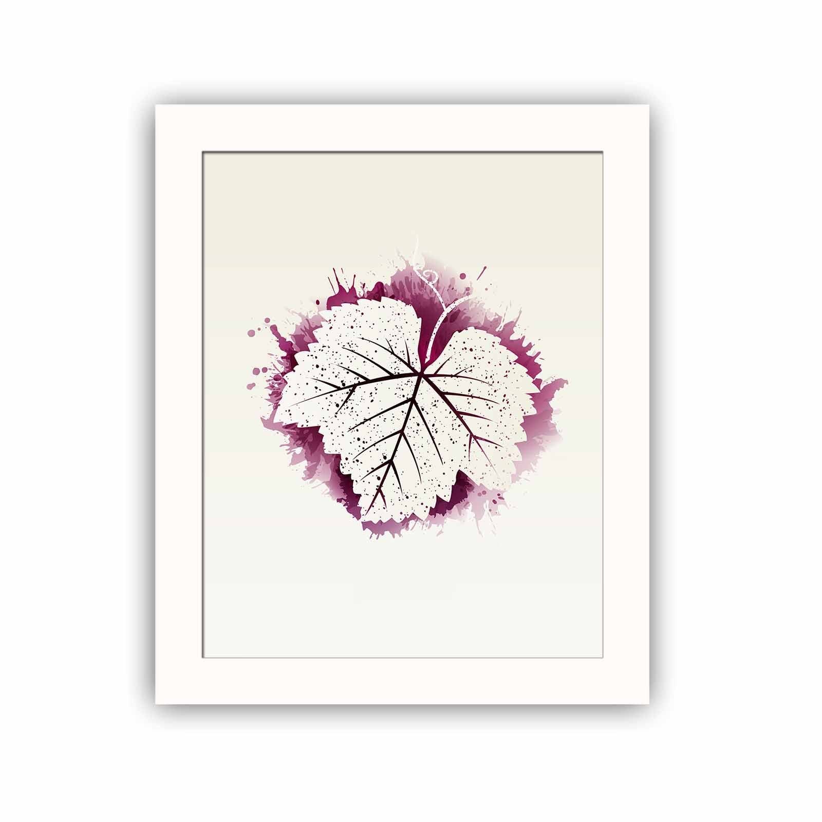 Quadro Decorativo MDF Emoldurado Multicolor BCT-059 - Arte Moderna para Decoração de Interiores 23,5x28,5cm