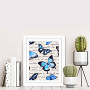 Quadro Decorativo MDF Emoldurado Multicolor BCT-065 - Arte Moderna para Decoração de Interiores 23,5x28,5cm