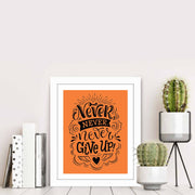 Quadro Decorativo MDF Emoldurado Multicolor BCT-068 - Arte Moderna para Decoração de Interiores 23,5x28,5cm