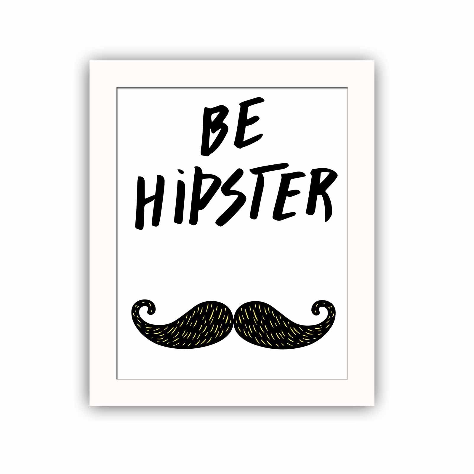 Quadro Decorativo MDF Emoldurado Multicolor BCT-075 - Arte Moderna para Decoração de Interiores 23,5x28,5cm