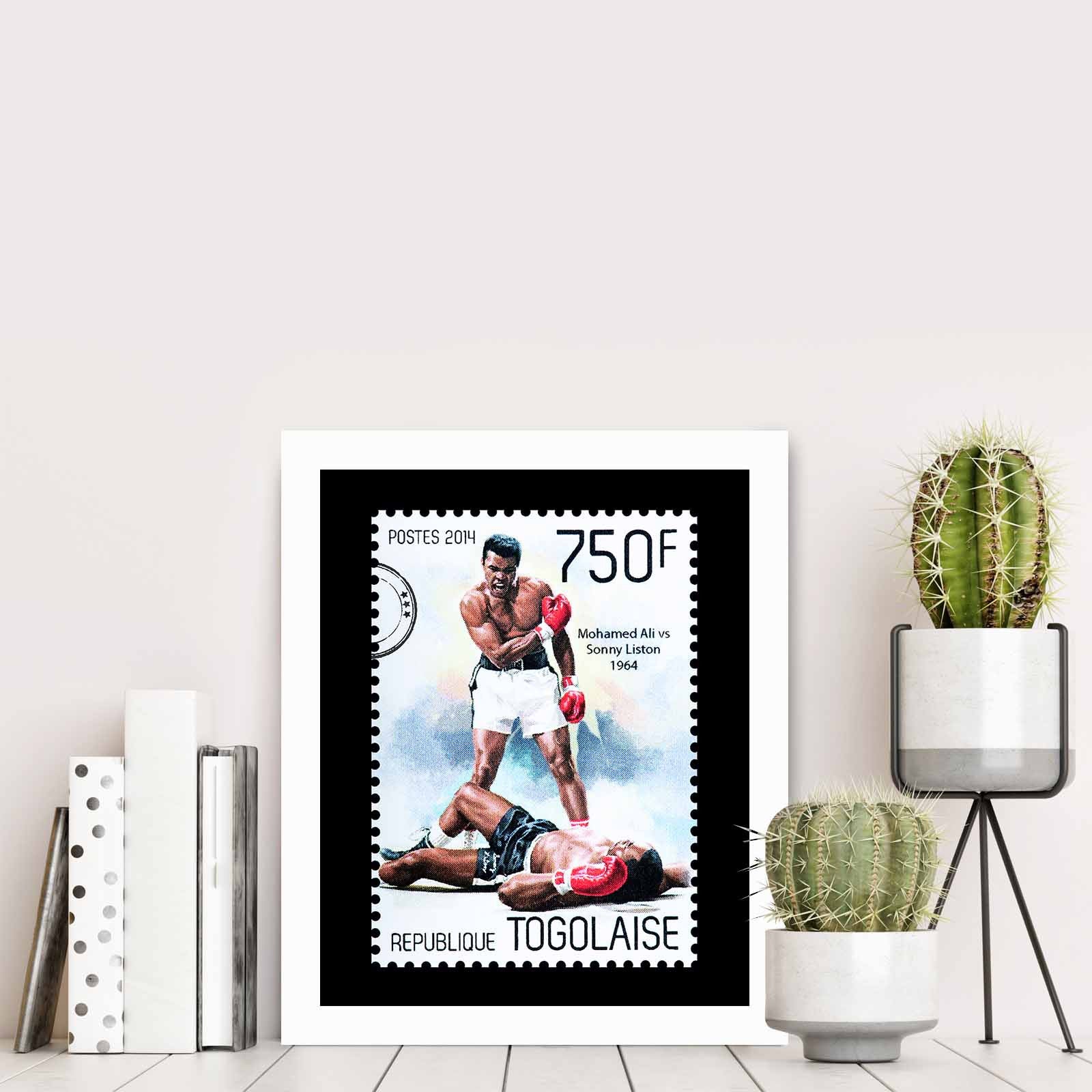 Quadro Decorativo MDF Emoldurado Multicolor BCT-082 - Arte Moderna para Decoração de Interiores 23,5x28,5cm