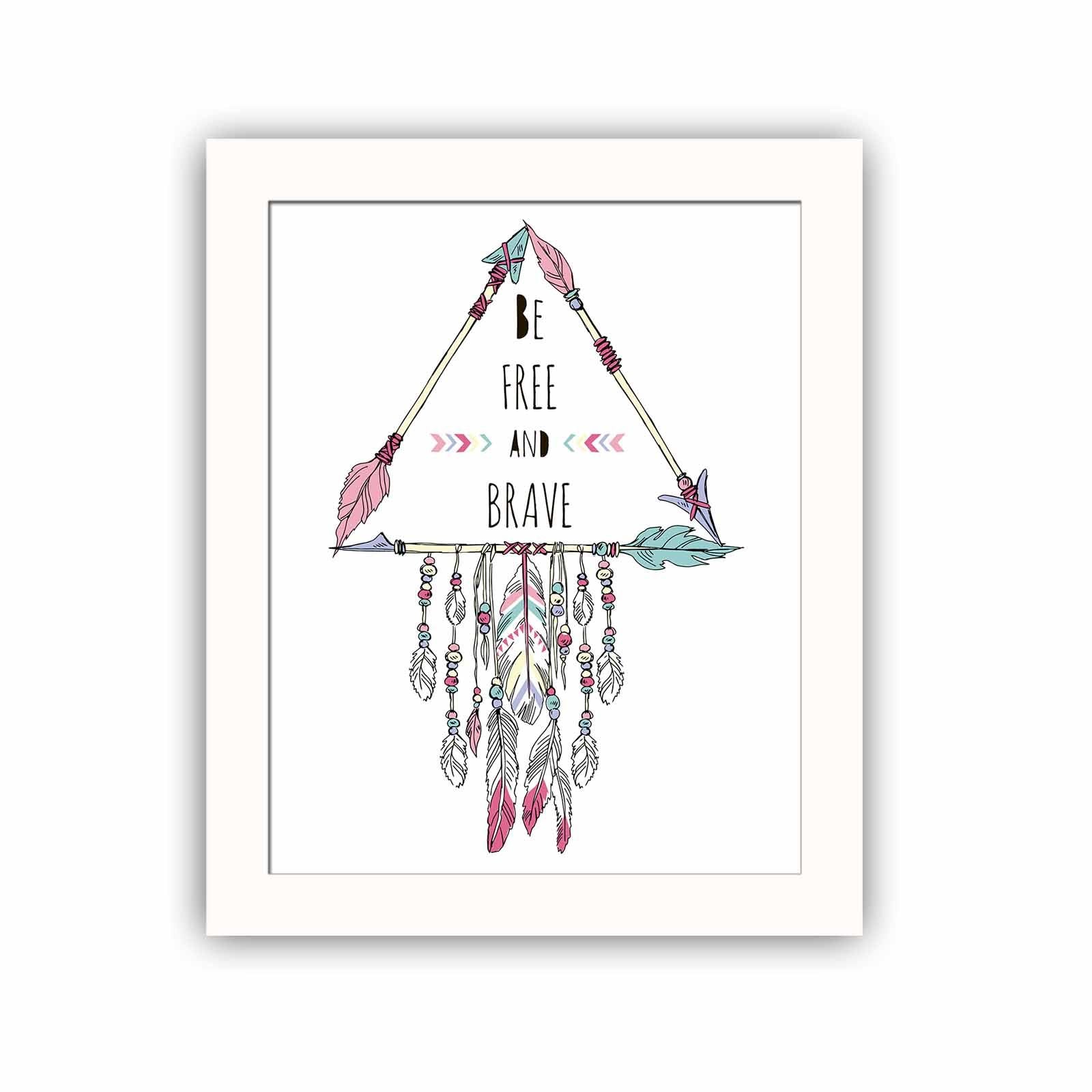 Quadro Decorativo MDF Emoldurado BCT-085 Multicolor 23,5x28,5cm - Arte Moderna para Decoração de Interiores