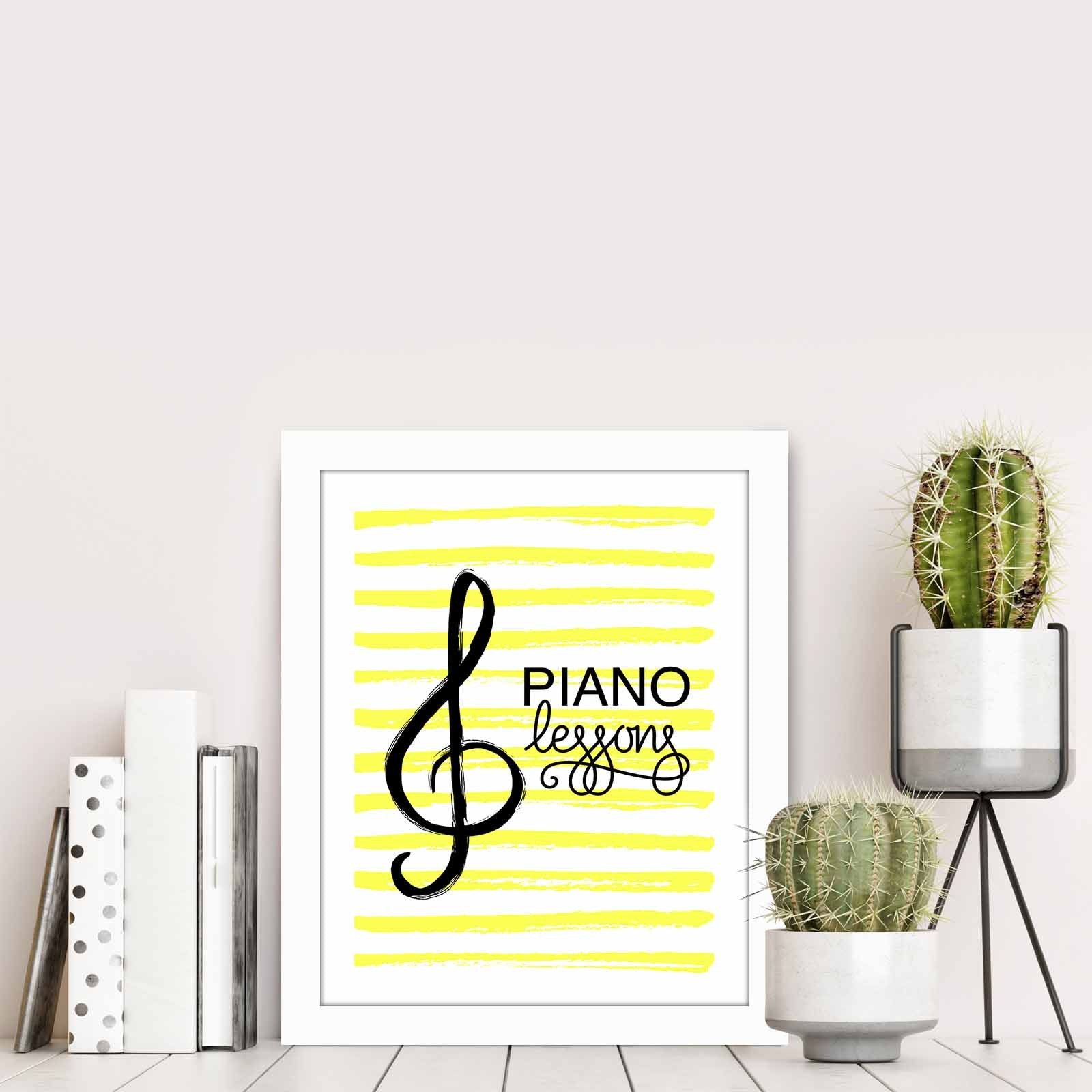 Quadro Decorativo MDF Emoldurado Multicolor BCT-094 - Arte Moderna para Decoração de Interiores 23,5x28,5cm