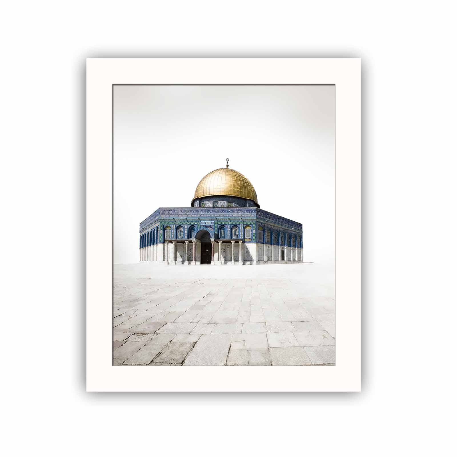 Quadro Decorativo MDF Emoldurado Multicolor BCT-096 - Arte Moderna para Decoração de Interiores 23,5x28,5cm