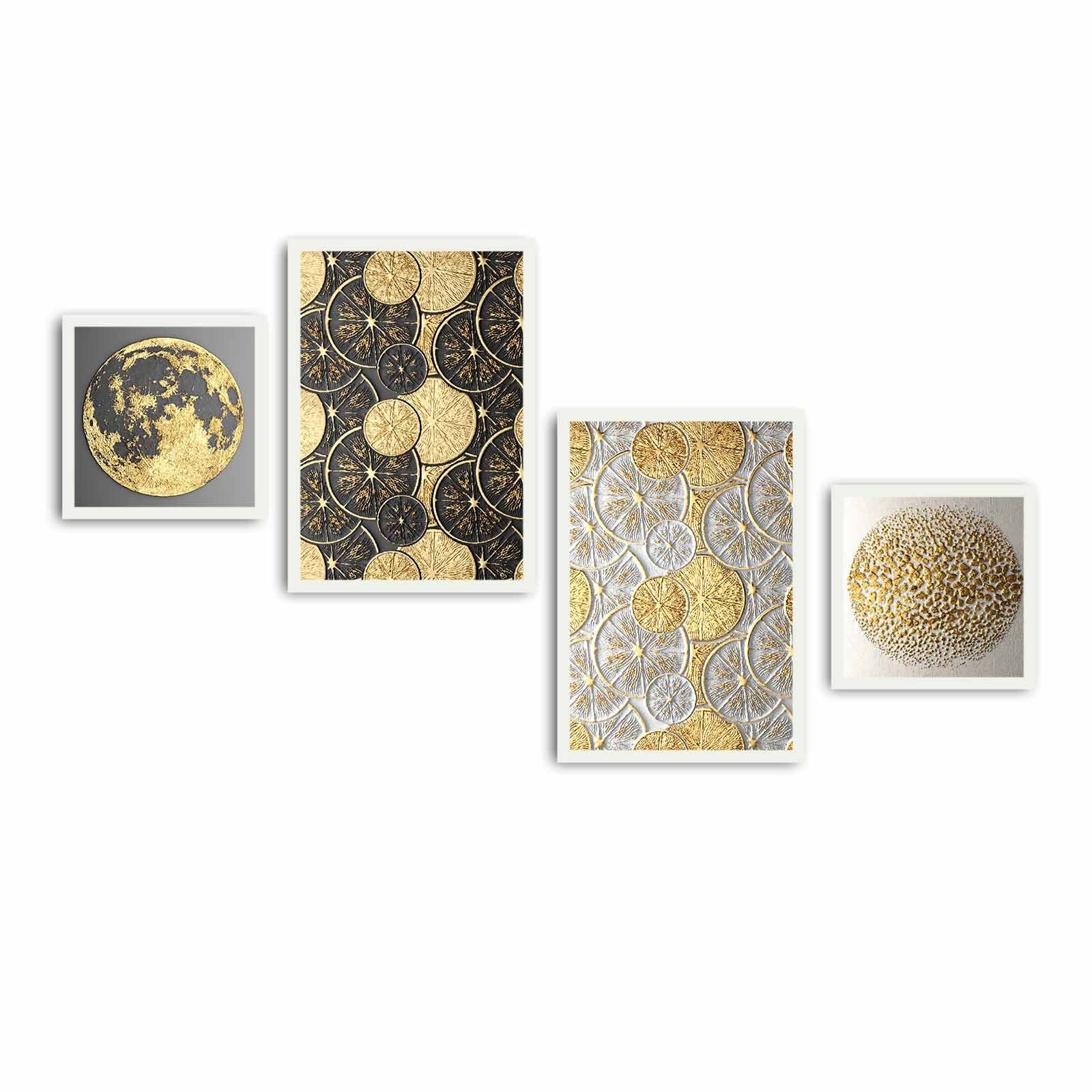 Quadro Decorativo Emoldurado – 136x75 cm – MDF e PVC