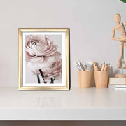 Quadro Decorativo MDF Multicolor com Moldura PVC 23,5x28,5cm - Arte Moderna para Decoração de Interiores