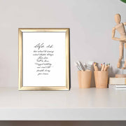 Quadro Decorativo MDF Multicolor com Moldura PVC 23,5x28,5cm - Arte Moderna para Decoração de Interiores