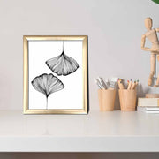 Quadro Decorativo MDF Multicolor com Moldura PVC 23,5x28,5cm - Arte Moderna para Decoração de Interiores