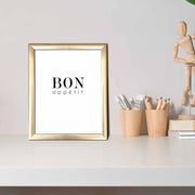 Quadro Decorativo MDF Multicolor com Moldura PVC 23,5x28,5cm - Arte Moderna para Decoração de Interiores