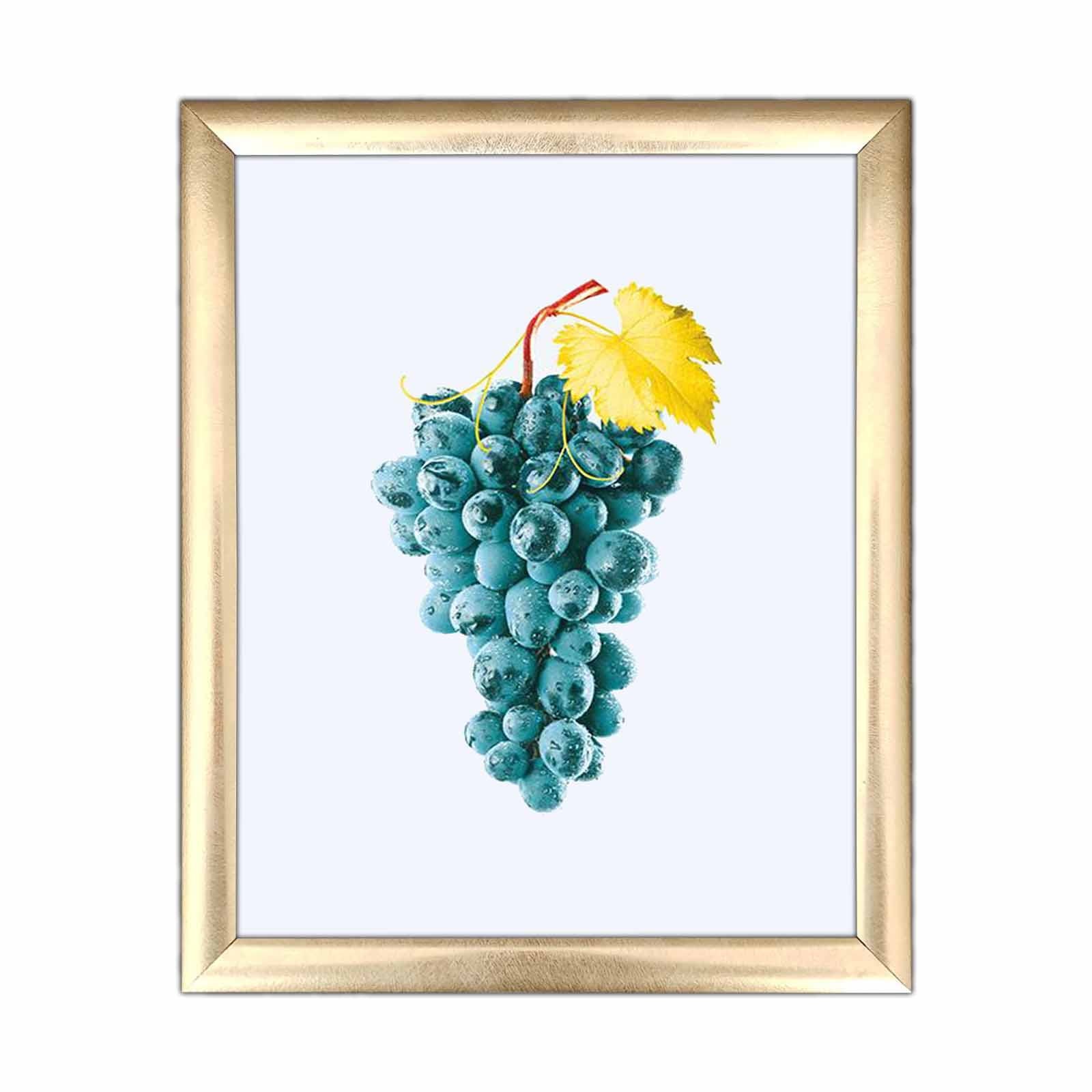 Quadro Decorativo MDF Multicolor com Moldura PVC 23,5x28,5cm - Arte Moderna para Decoração de Interiores