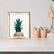 Quadro Decorativo MDF Emoldurado Multicolor 23,5x28,5cm - Arte Moderna para Decoração de Interiores