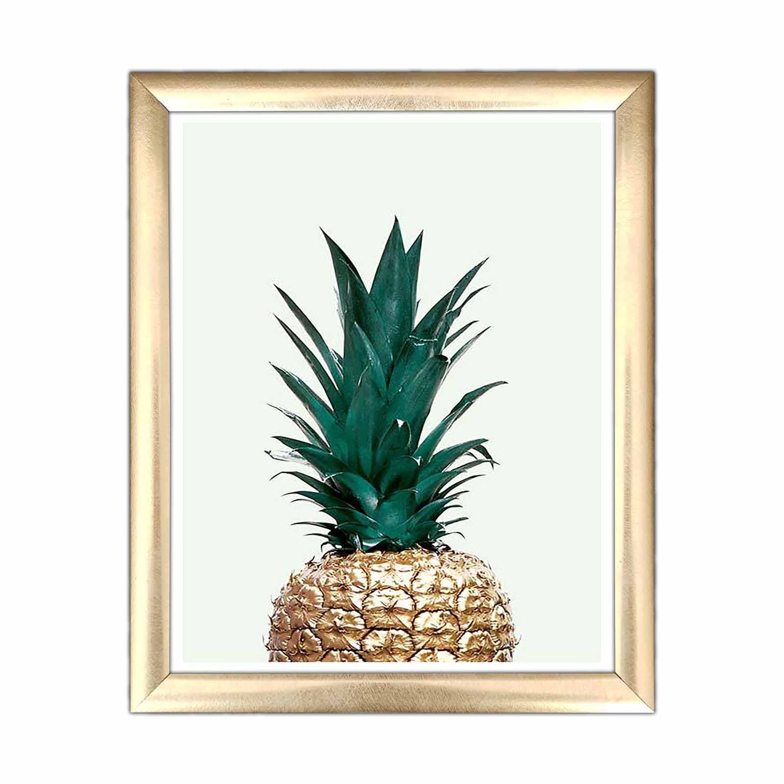 Quadro Decorativo MDF Emoldurado Multicolor 23,5x28,5cm - Arte Moderna para Decoração de Interiores