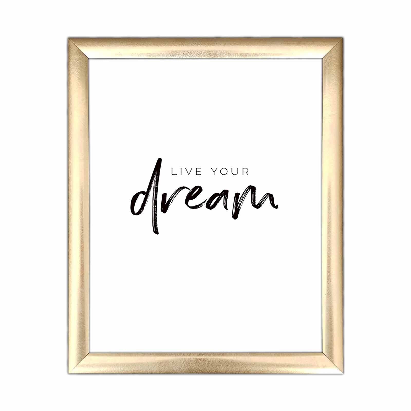 Quadro Decorativo MDF Multicolor com Moldura PVC 23,5x28,5cm - Arte Moderna para Decoração de Interiores