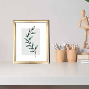 Quadro Decorativo MDF Multicolor com Moldura PVC 23,5x28,5cm - Arte Moderna para Decoração de Interiores