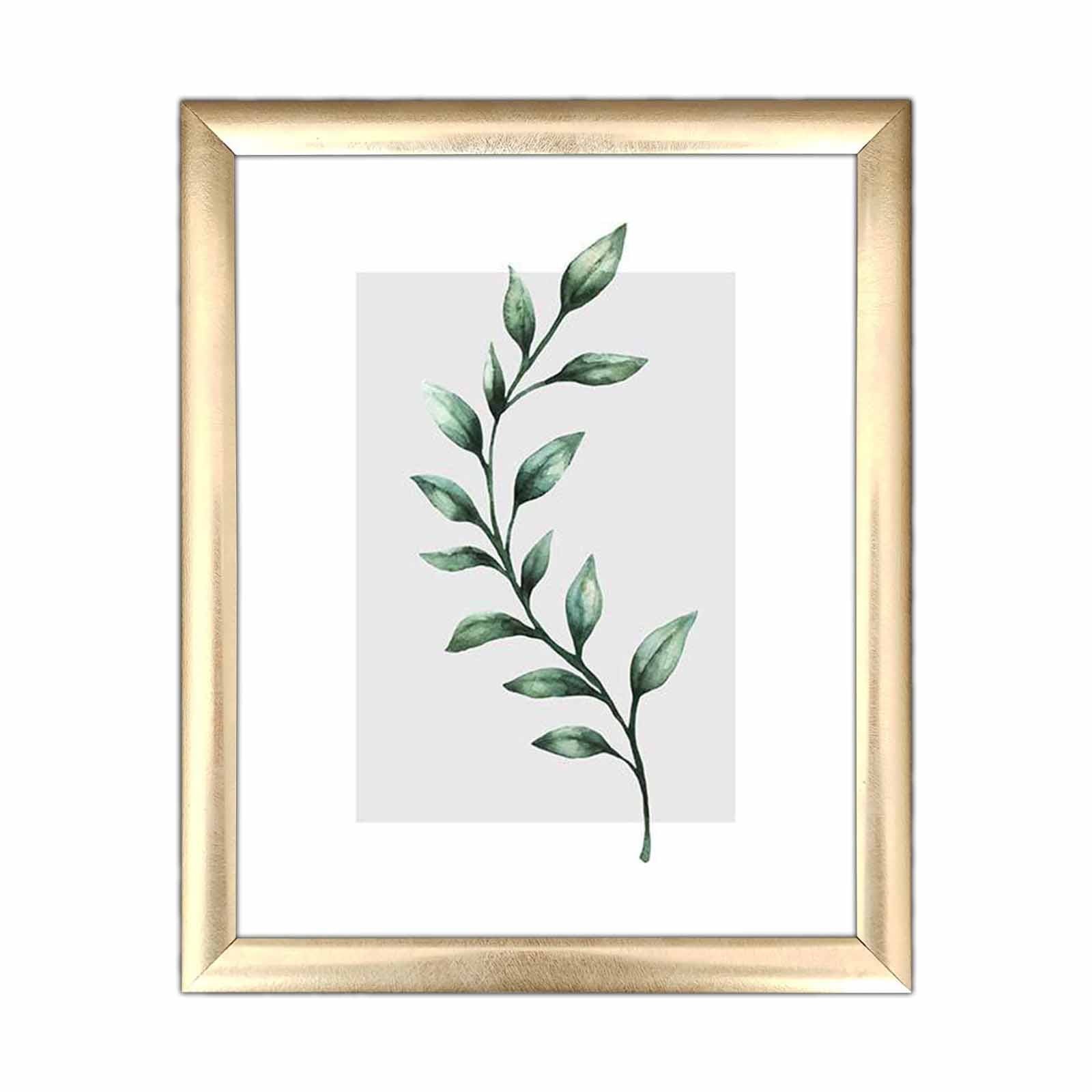 Quadro Decorativo MDF Multicolor com Moldura PVC 23,5x28,5cm - Arte Moderna para Decoração de Interiores