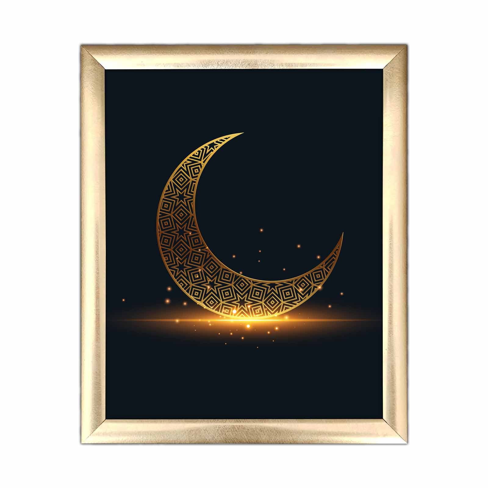 Quadro Decorativo MDF Emoldurado Multicolor 23,5x28,5cm - Arte Moderna para Decoração de Interiores