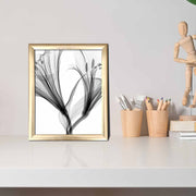 Quadro Decorativo MDF Multicolor com Moldura PVC 23,5x28,5cm - Arte Moderna para Decoração de Interiores