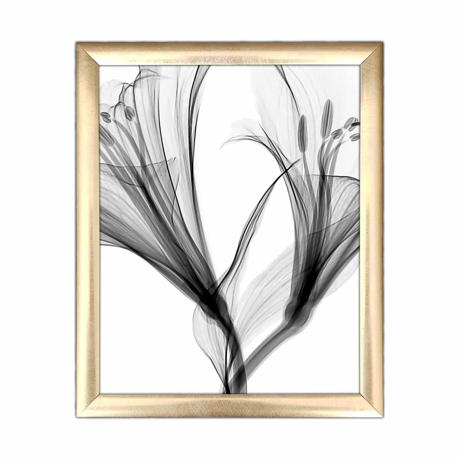 Quadro Decorativo MDF Multicolor com Moldura PVC 23,5x28,5cm - Arte Moderna para Decoração de Interiores