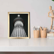 Quadro Decorativo MDF Multicolor com Moldura PVC 23,5x28,5cm - Arte Moderna para Decoração de Interiores