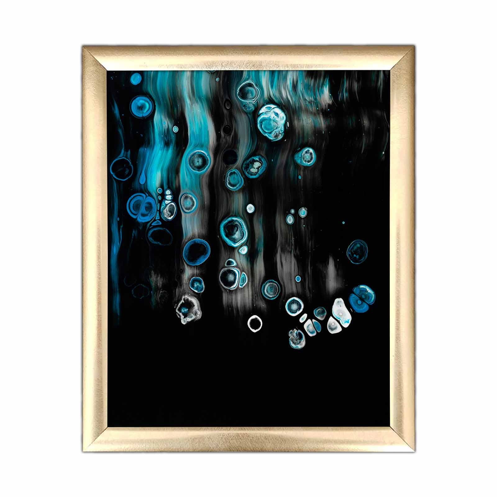 Quadro Decorativo MDF Multicolor com Moldura PVC 23,5x28,5cm - ACT-041