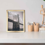 Quadro Decorativo MDF Multicolor com Moldura PVC 23,5x28,5cm - Arte Moderna para Decoração de Interiores