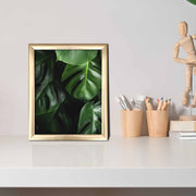 Quadro Decorativo MDF Multicolor com Moldura PVC 23,5x28,5cm - Arte Moderna para Decoração de Interiores