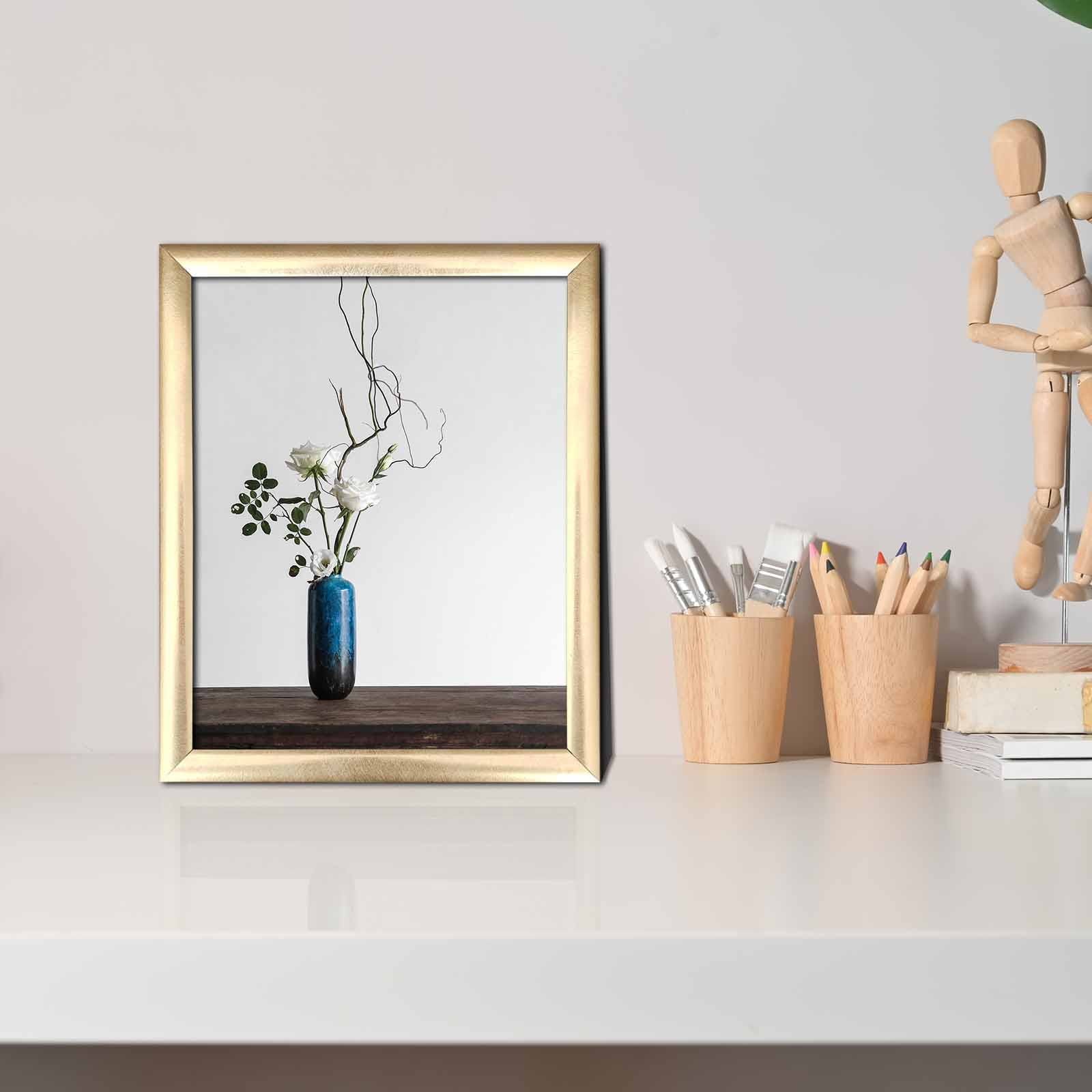 Quadro Decorativo MDF Multicolor com Moldura PVC 23,5x28,5cm - ACT-056