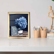 Quadro Decorativo MDF Multicolor com Moldura PVC 23,5x28,5cm - Arte Moderna para Decoração de Interiores